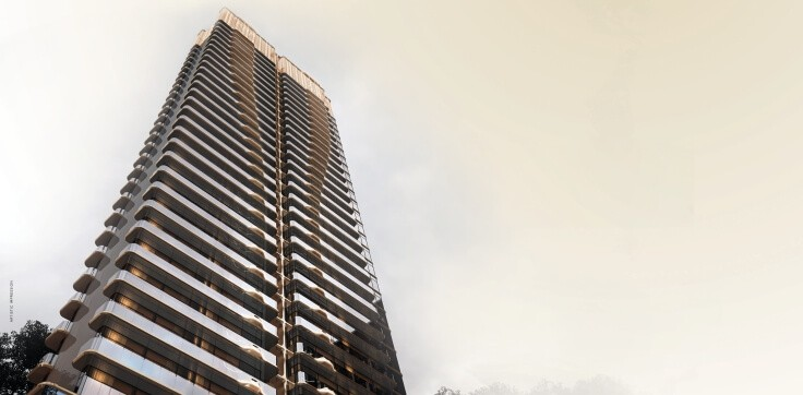 Artistic impression — premium high-rise with business suites, Siddhartha Vihar, Ghaziabad